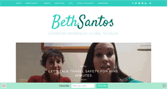 Desktop Screenshot of bethsantos.com
